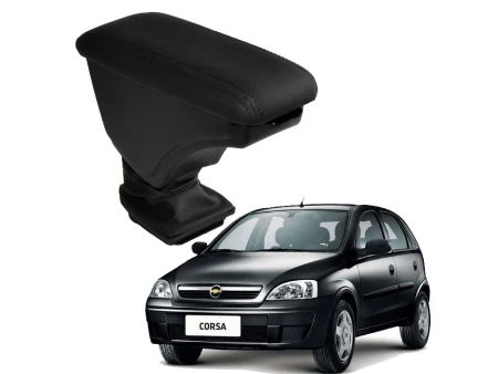 Apoio Descanso Encosto de Braço CHEVROLET CORSA MAXX - Preto  - 2002 a 2012