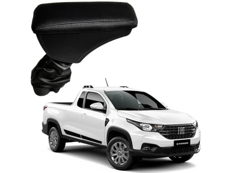 Apoio Descanso Encosto de Braço FIAT NOVA STRADA - Preto  - 2020 a 2025