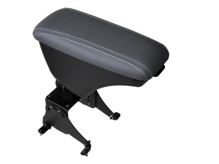 Apoio Descanso Encosto de Braço Para Carro UNIVERSAL - Cinza